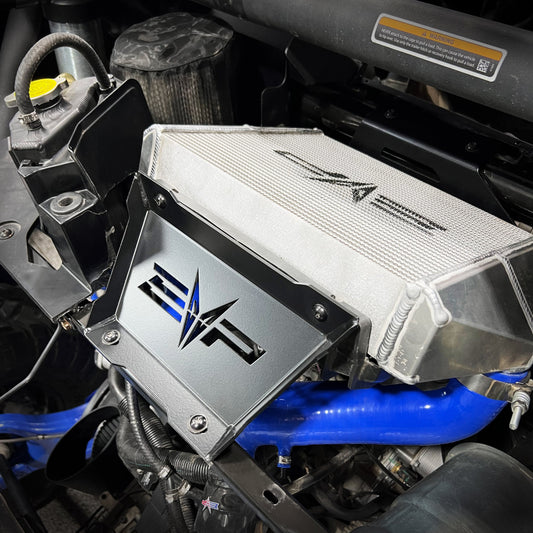 EVP Intercooler Tip-Up Brackets on Can-Am Maverick X3
