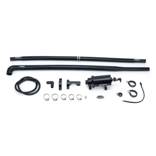 EVP recirculating billet catch can kit for Can-Am Maverick R