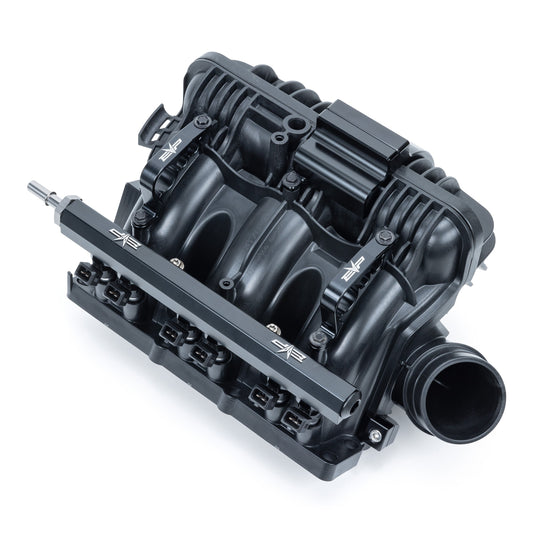 EVP Plenum Bulletproofing Kit for 2024 Can‑Am Maverick R — billet fuel rail, plenum braces, hose separators and clamps