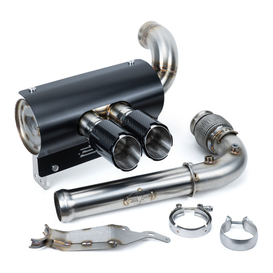 Magnus 3" Twin Rear Exit Exhaust for Can-Am Maverick X3