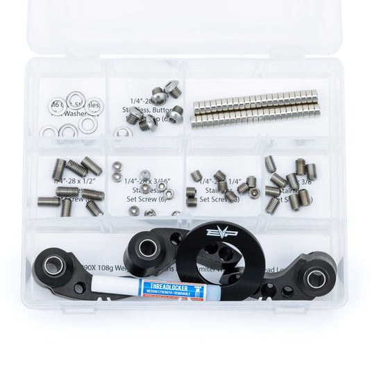 EVP Shift-Tek clutch weight kits for Polaris RZR Pro XP and Turbo R