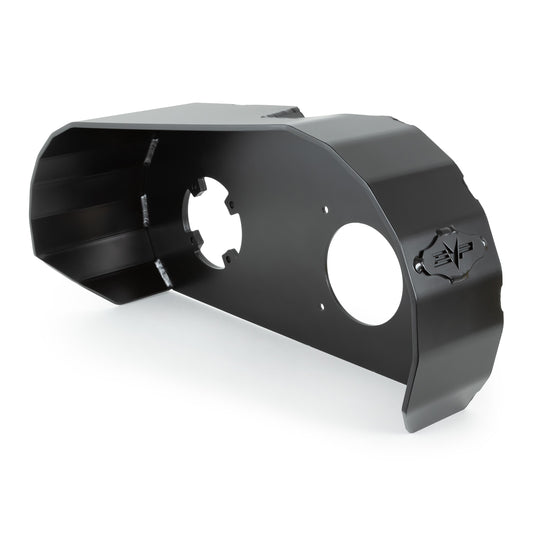 EVP Can-Am Maverick X3 Scatter Shield — 1/4" aircraft-grade aluminum, black powder-coated