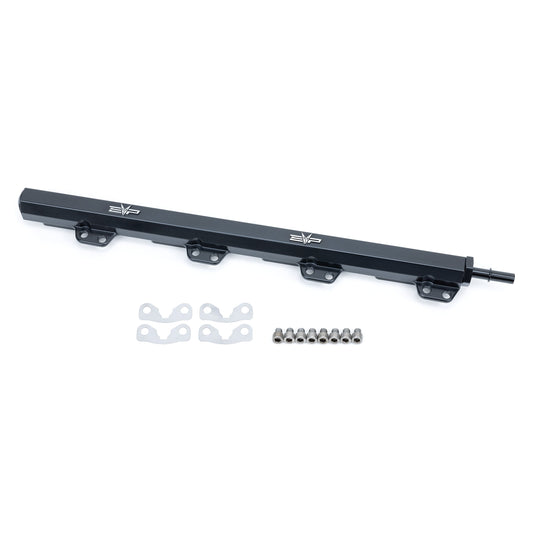 EVP billet fuel rail for 2022+ RZR Pro R, black anodized billet aluminum