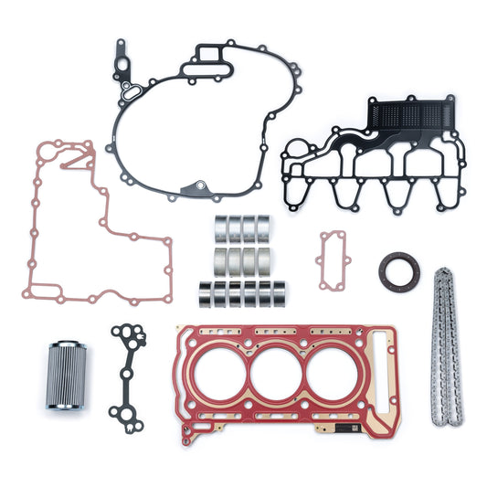 Engine rebuild kit for Can-Am Maverick R — OEM gaskets and hardware