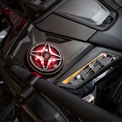 2024-2026 Can-Am® Maverick R, Phase-3 V-Spec 1650watt 3-Speaker Stereo System