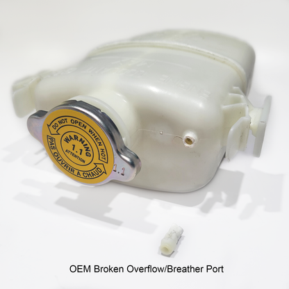 High-Volume Aluminum Coolant Reservoir Tank for Can-Am Maverick X3