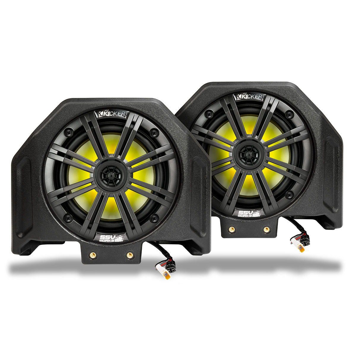 SSV Works, 2025 Polaris RZR Pro R, Pro S and Pro XP Rear Speaker Pod Upgrade - Kicker KML65