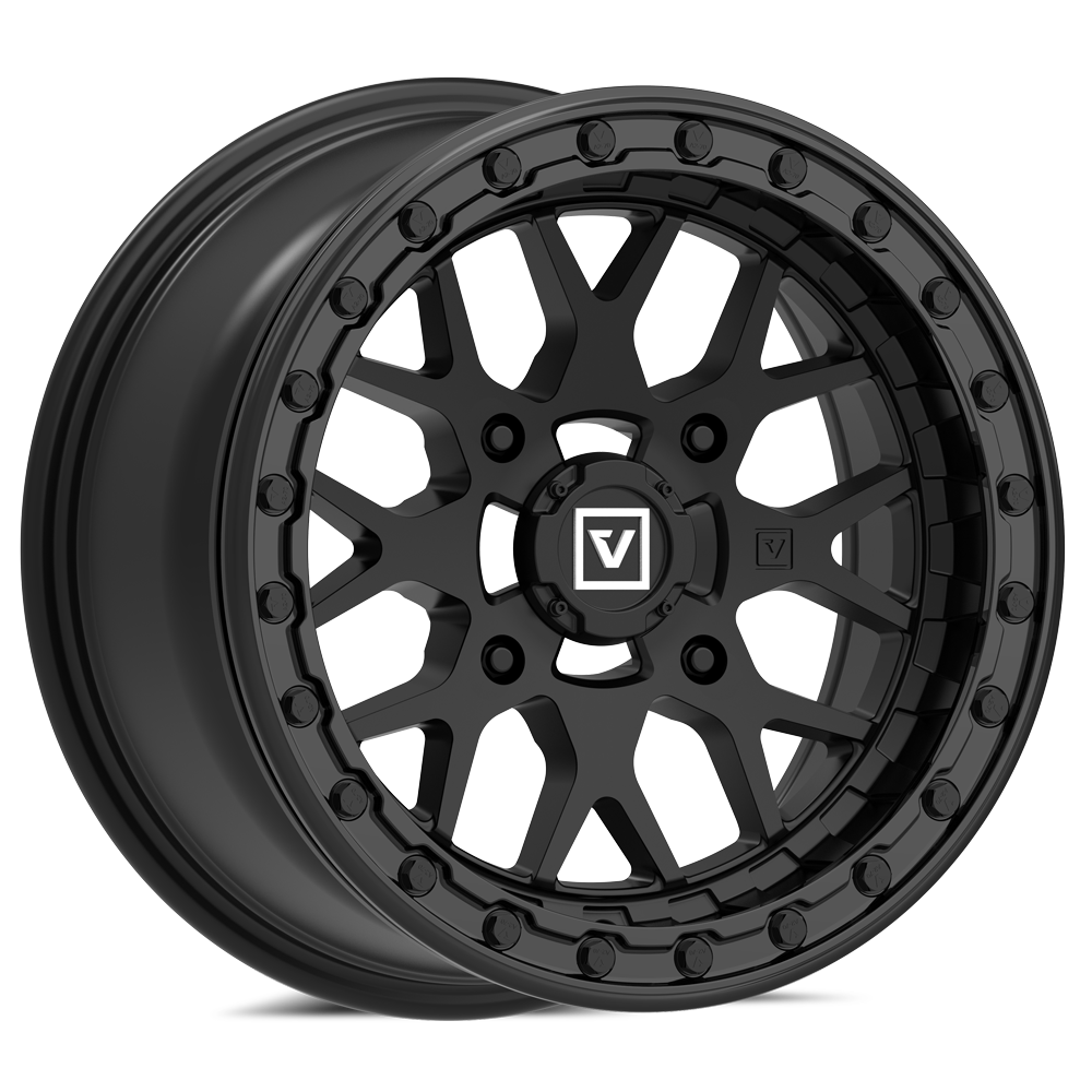 V07 BEADLOCK 15X7 +25MM 4X156 SATIN BLACK