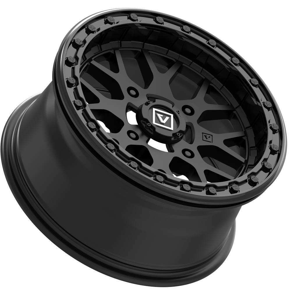 V07 BEADLOCK 15X7 +25MM 4X156 SATIN BLACK