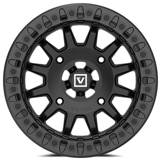 V09 BEADLOCK 15X7 +40 4X137 SATIN BLACK