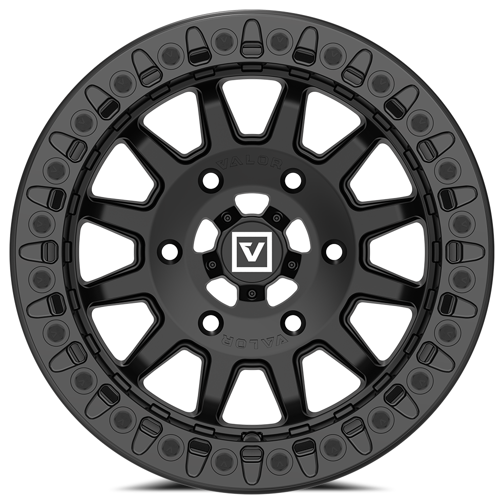 V09 BEADLOCK 15X10 +0 6X139.7 SATIN BLACK