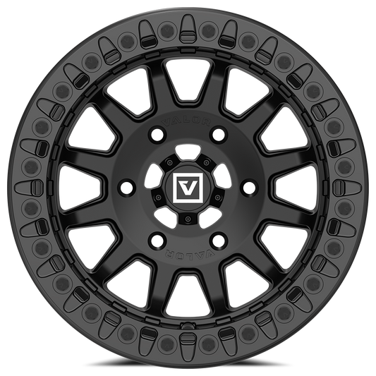 V09 BEADLOCK 15X10 +0 6X139.7 SATIN BLACK