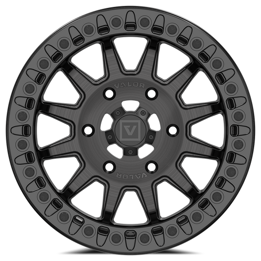V09 BEADLOCK 15X7 +40 6X139.7 BRUSHED CHARCOAL