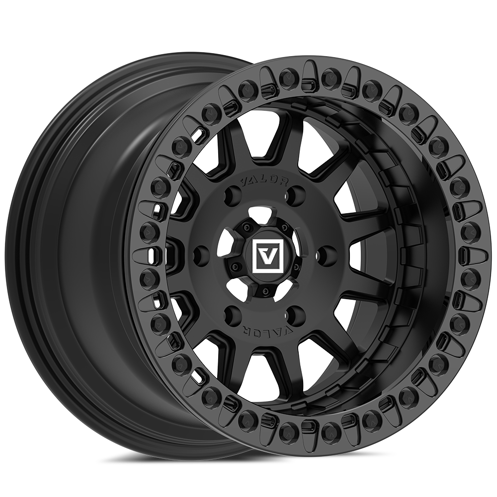 V09 BEADLOCK 15X10 +0 6X139.7 SATIN BLACK