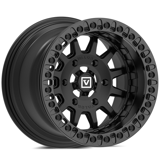 V09 BEADLOCK 15X10 +0 6X139.7 SATIN BLACK