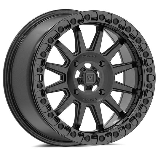 V09 BEADLOCK 17X8 +40 4X156 BRUSHED CHARCOAL
