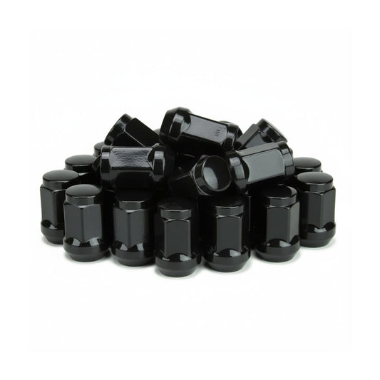 10X1.25 BULK 100pcs 14MM HEX 1.11" BLACK