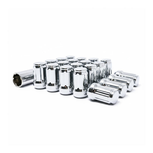 12X1.25 SPLINE 4/5 LUG KIT 1.38" CHROME