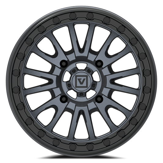 V16 BEADLOCK 15X7 +35MM 4X137 SATIN GUNMETAL