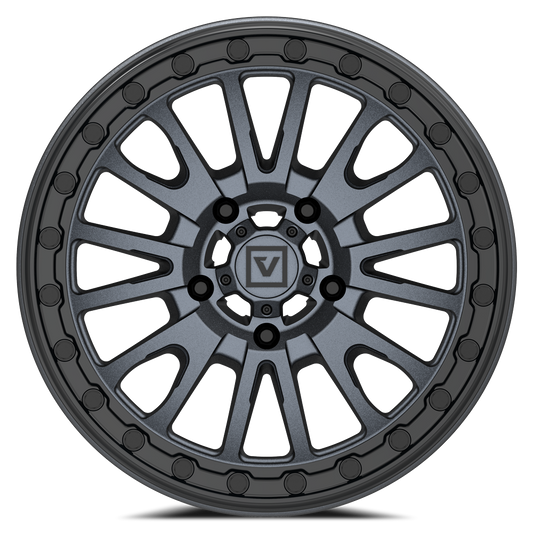 V16 BEADLOCK 15X8 -12MM 5X114.3 SATIN GUNMETAL