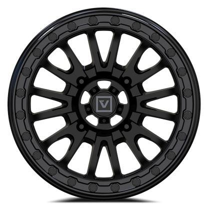 V16 BEADLOCK 15X7 +35MM 4X137 SATIN BLACK
