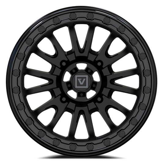 V16 BEADLOCK 15X7 +35MM 4X137 SATIN BLACK