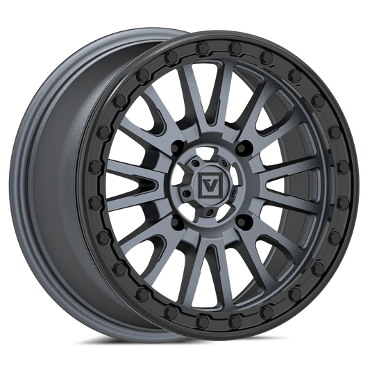 V16 BEADLOCK 15X7 +35MM 4X137 SATIN GUNMETAL