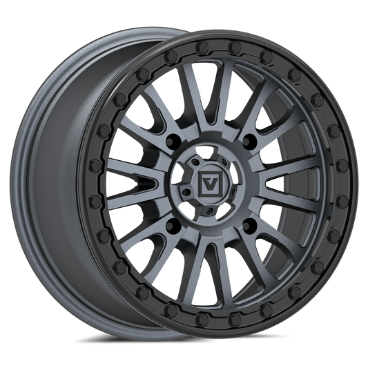 V16 BEADLOCK 15X7 +35MM 4X156 SATIN GUNMETAL