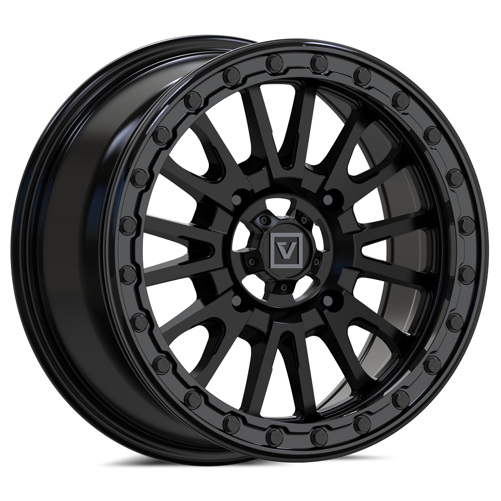 V16 BEADLOCK 15X7 +35MM 4X137 SATIN BLACK
