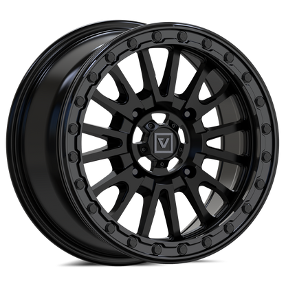 V16 BEADLOCK 15X7 +35MM 4X137 SATIN BLACK