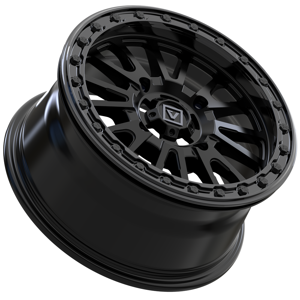 V16 BEADLOCK 15X7 +35MM 4X137 SATIN BLACK