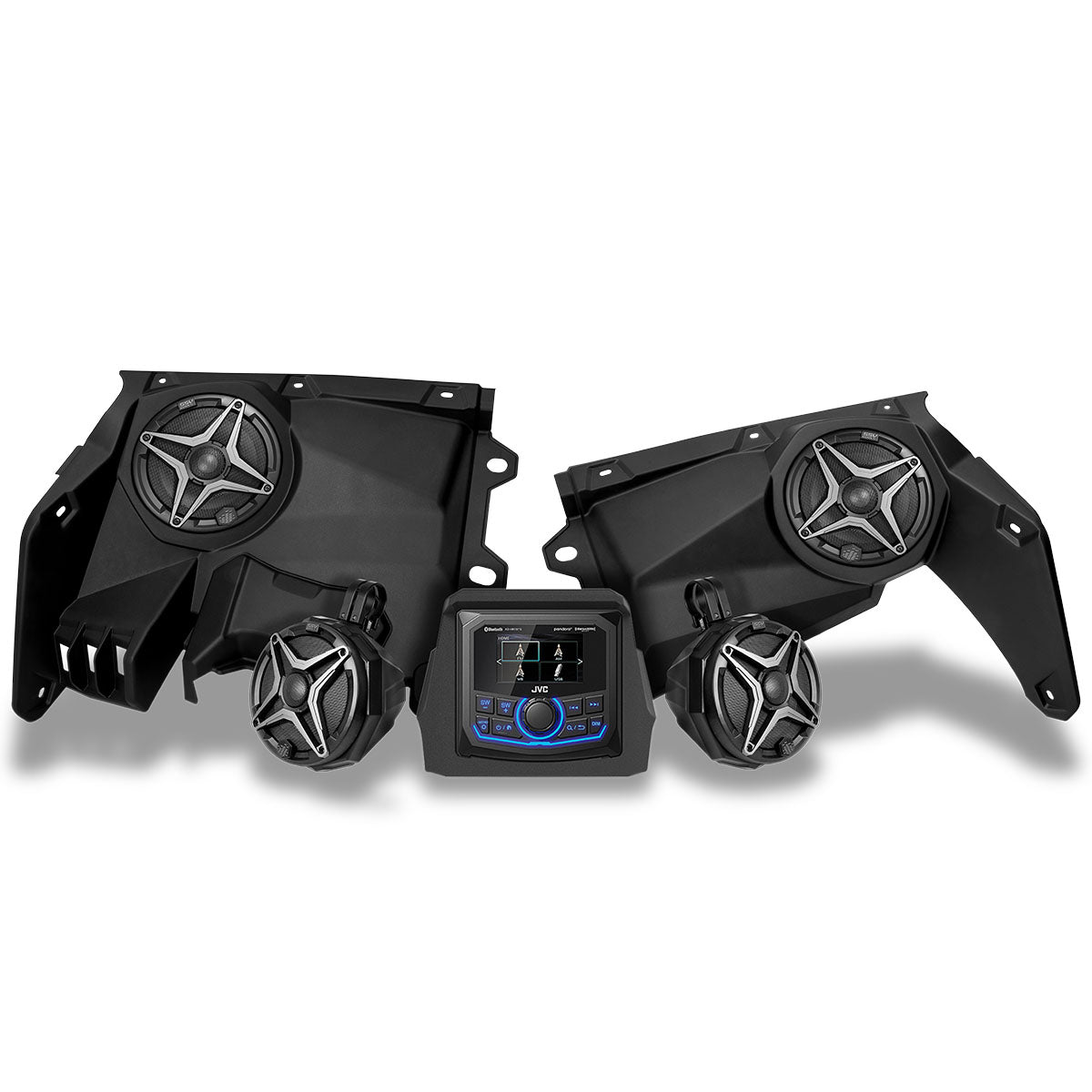 2017-2026 Can-Am® X3, Phase-2 A-Spec 4-Speaker System w/JVC
