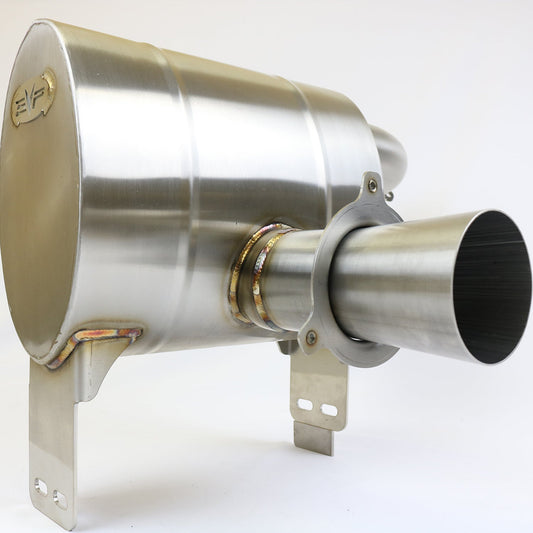 Can-Am Maverick X3 Magnum Slip-On Exhaust, 304 stainless, TIG welded