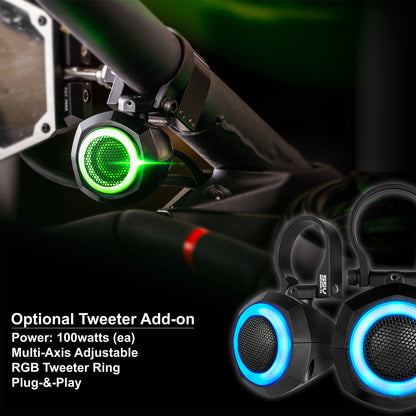 2014-2023 Polaris RZR A-Spec SSV Works 5-Speaker Plug-&-Play Kit with JVC