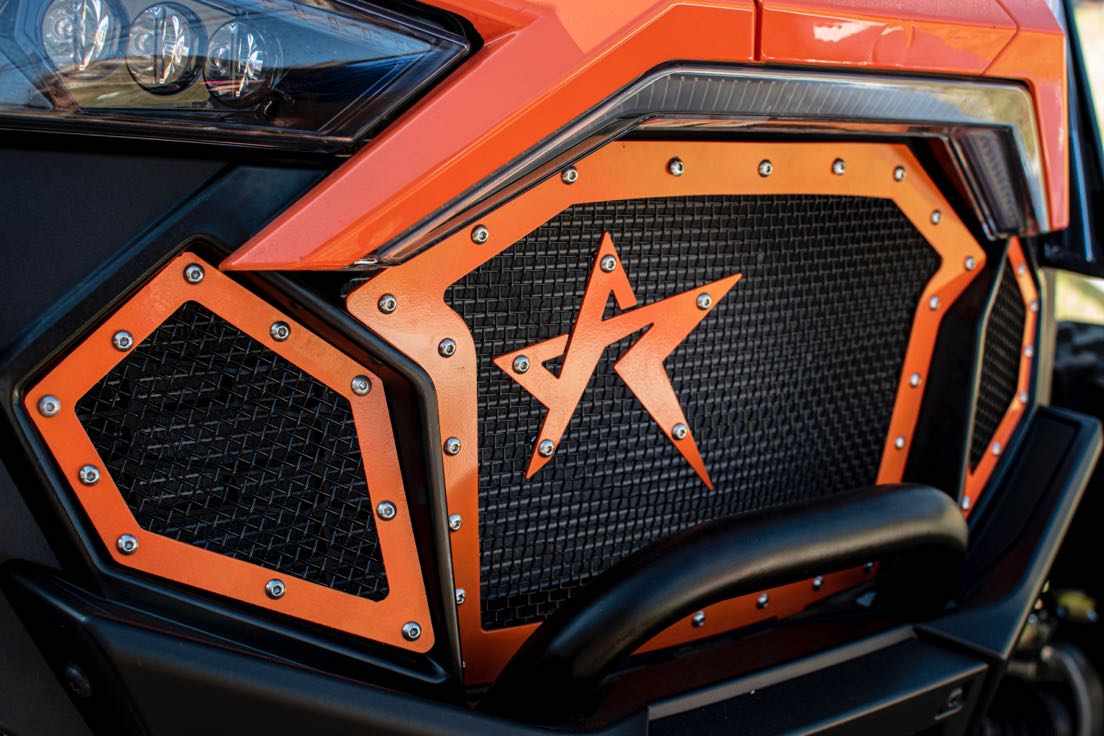 3 piece RZR pro r / turbo r grille