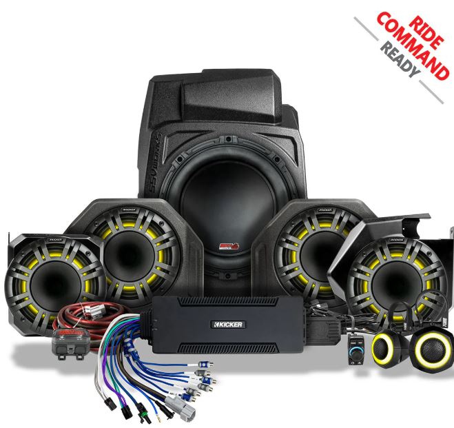 2025-2026 Polaris® RZR Pro R / Pro S / Pro XP Phase-7 K-Spec 7-Speaker Plug-&-Play Kit for Ride Command